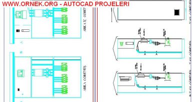 Sigortalı Yük Ayırıcılı AG Elektrik Panosu Sigortalı Yük Ayırıcılı AG Elektrik Panosu