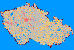 Yol haritası - Çek Cumhuriyeti ( AutoCAD Map tematik harita) SilniceTematicky