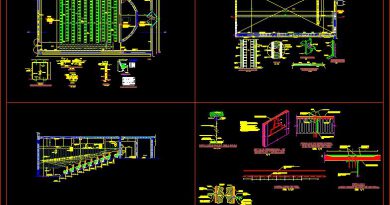 Sinema Geliştirme - yapısal sistemi ve ayrıntıları Sinema salonu detay çizimleri