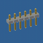 Pin şerit 1x6 PCB montaj TLW - 106-05 -x- s