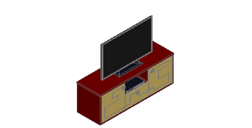 TV tezgah 3D TV tezgah 3D