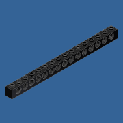 Lego Technic Tuğla 1x16 ( delik x15 ) Teknik Tuğla 1x16 ( delik x15 )
