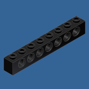 Lego Technic Tuğla 1x8 ( delik x7 ) Teknik Tuğla 1x8 ( delik x7 )