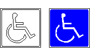 Accessiblity - uluslararası bir sembolü U özellik