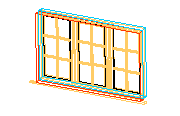 Üçlü kanatlı pencere montaj tarzı ( AutoCAD Architecture ) Üçlü kanat Pencere Montaj Stili