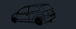 VW Polo GTI 3d görünüm VW polo gti