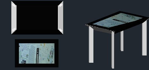 Samsung SUR 40 Multitouch 40 inç tablet Yüzey 40