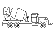Conrete kamyon karışımı beton kamyon karışımı
