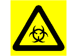 Biohazard uyarı işareti biohazard