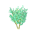 Yaprak döken ağaç - 3D bir tree49
