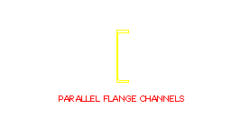Standart profil series_parallel flanş kanalları çelik profil paralel flanş kanalları