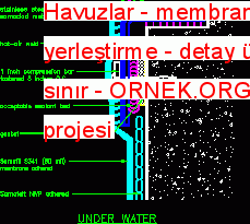 Havuzlar - membran yerleştirme - detay üstün sınır 54.45 KB