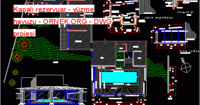 Kapalı rezervuar - yüzme havuzu 387.31 KB