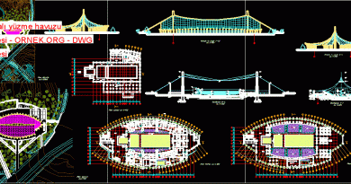 Kapalı yüzme havuzu projesi 9.42 MB
