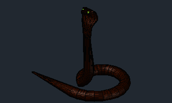 Cobra - yılan 3D kobra