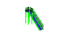 Endüstriyel metal merdiven metal Merdiven