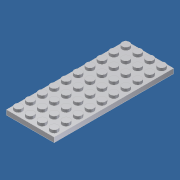 Lego plaka 4x10 plaka 4x10