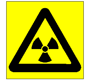 Radyasyon tehlikesi - sembolü radyasyon