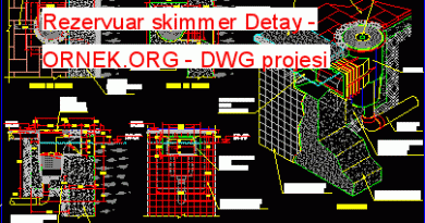 Rezervuar skimmer Detay 91.39 KB