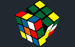 Rubik küp ( 2D ) rubik2D