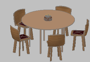 Sandalyeler ile masa ( doğum günü partisi ) sandalyeler ile masa