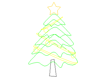 Noel ağacı şimdi ağacı