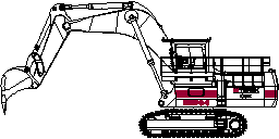 Hidrolik Madencilik Ekskavatör Terex RH 90 terex rh90 c2