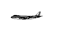 Uçak - yandan görünüm uçak