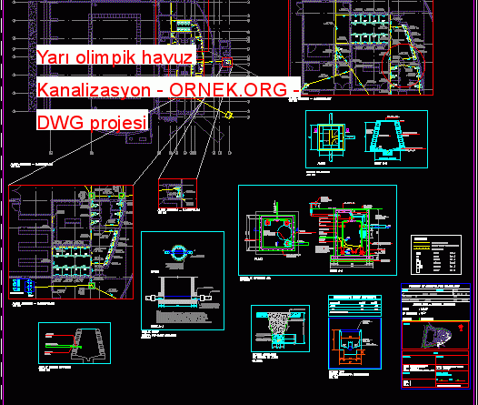 Yarı olimpik havuz Kanalizasyon 1.96 MB