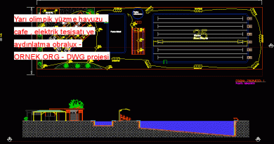 Yarı olimpik yüzme havuzu