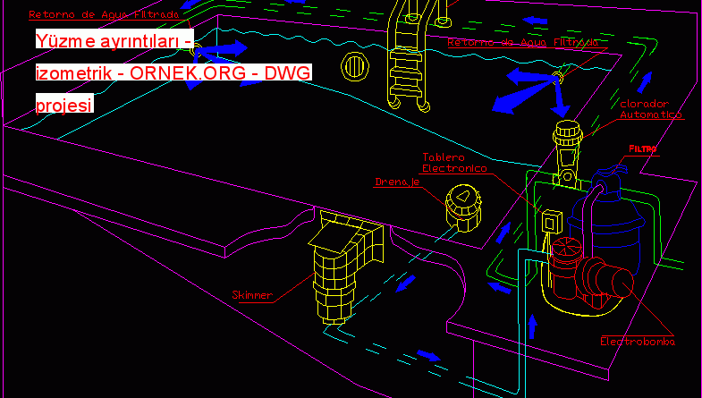 Yüzme ayrıntıları - izometrik 54.53 KB